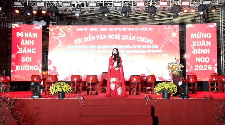 Hội diễn văn nghệ quần chúng chào mừng thành công Đại hội đại biểu toàn quốc lần thứ XIV của Đảng, chào xuân Bính Ngọ 2026- Ảnh 5.