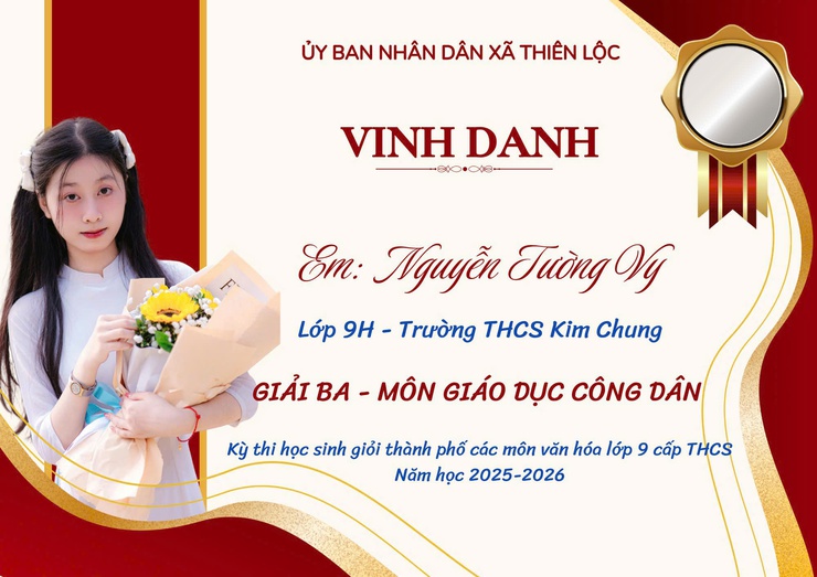 VINH DANH THÀNH TÍCH HỌC SINH GIỎI CẤP THÀNH PHỐ- Ảnh 3.