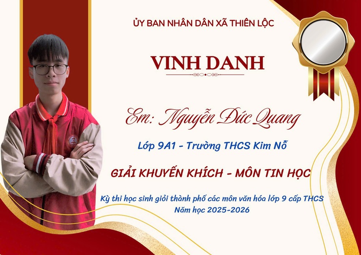 VINH DANH THÀNH TÍCH HỌC SINH GIỎI CẤP THÀNH PHỐ- Ảnh 7.
