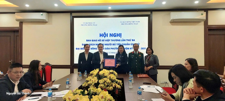 PHƯỜNG ĐÔNG NGẠC TỔ CHỨC HỘI NGHỊ HIỆP THƯƠNG LẦN THỨ 3 ĐỂ LẬP DANH SÁCH NHỮNG NGƯỜI ĐỦ TIÊU CHUẨN ỨNG CỬ ĐẠI BIỂU HĐND PHƯỜNG ĐÔNG NGẠC NHIỆM KỲ 2026 - 2031- Ảnh 4.