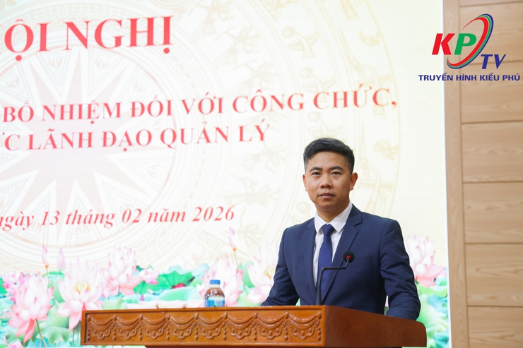 UBND XÃ KIỀU PHÚ TỔ CHỨC HỘI NGHỊ TRAO QUYẾT ĐỊNH VỀ CÔNG TÁC CÁN BỘ THÁNG 02 NĂM 2026- Ảnh 7.