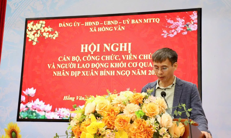 Xã Hồng Vân tổ chức hội nghị cán bộ, công chức, viên chức, người lao động khối cơ quan xã nhân dịp Tết Nguyên đán Bính Ngọ 2026- Ảnh 13.