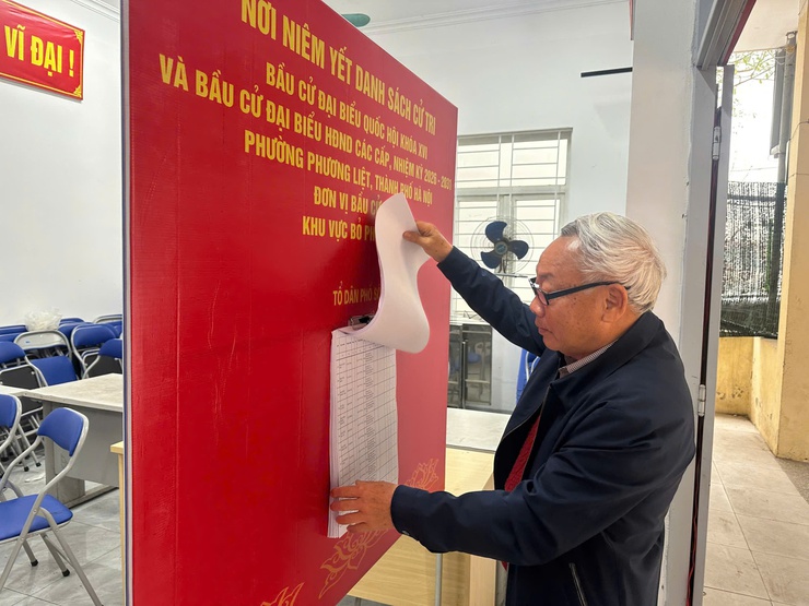 Giám sát của Thường trực HĐND phường về công tác bầu cử đại biểu Quốc hội khóa XVI và bầu cử đại biểu HĐND các cấp nhiệm kỳ 2026 - 2031 trên địa bàn phường Phương Liệt- Ảnh 2.