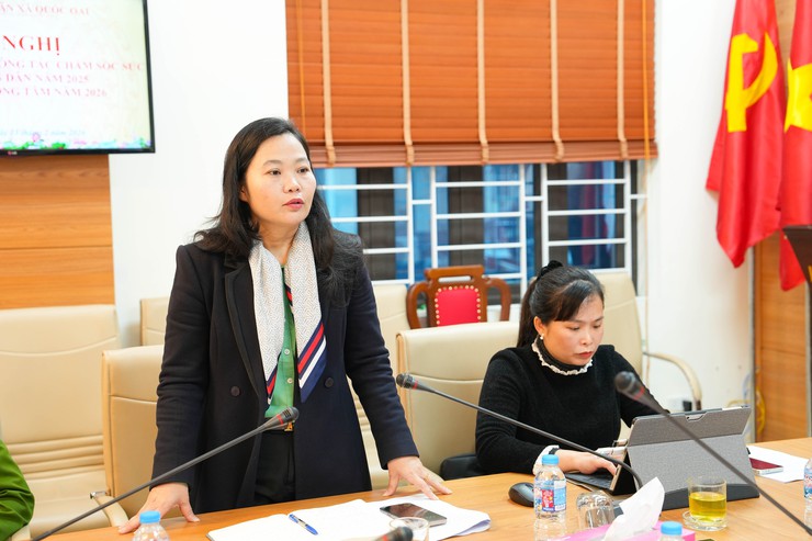 Hội nghị báo cáo đánh giá công tác chăm sóc sức khoẻ nhân dân năm 2025, nhiệm vụ trọng tâm năm 2026- Ảnh 4.