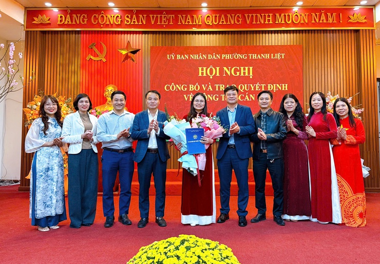 Thanh Liệt: Công bố Quyết định bổ nhiệm Hiệu trưởng Trường Tiểu học Phạm Tu- Ảnh 4.