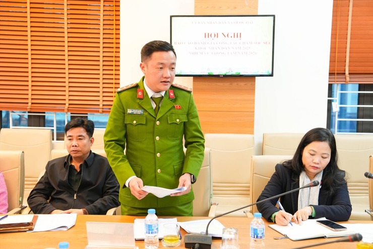 Hội nghị báo cáo đánh giá công tác chăm sóc sức khoẻ nhân dân năm 2025, nhiệm vụ trọng tâm năm 2026- Ảnh 6.