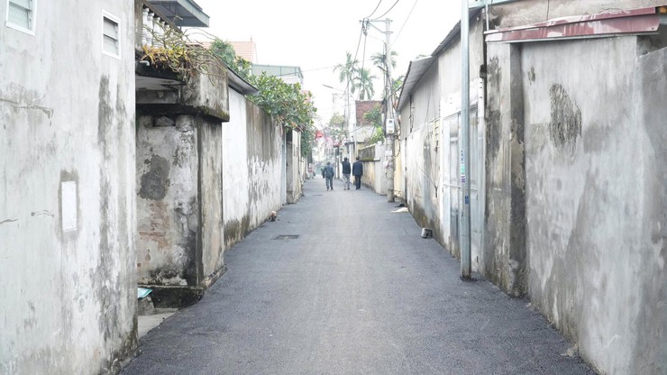 Lễ cắt băng khánh thành công trình đường xóm Dựng - Ảnh 2.