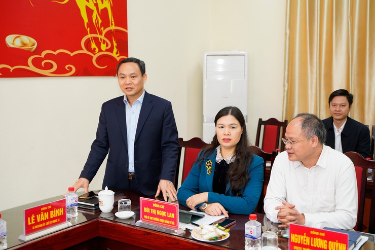 Xã Chuyên Mỹ chúc tết xã Phượng Dực, Đại Xuyên nhân dịp tết Nguyên đán Bính Ngọ 2026- Ảnh 4.