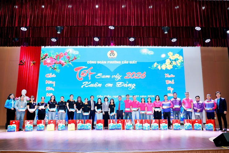 CÔNG ĐOÀN PHƯỜNG CẦU GIẤY - ĐIỂM TỰA TIN CẬY CỦA ĐOÀN VIÊN, NGƯỜI LAO ĐỘNG- Ảnh 8.