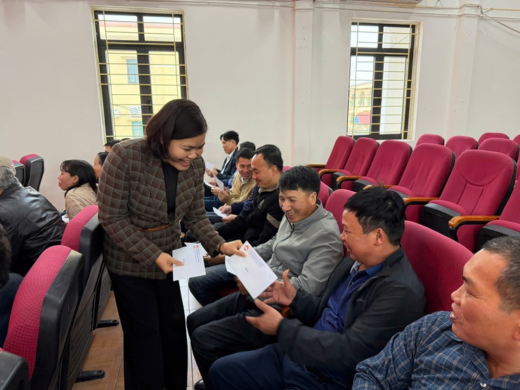 MẶT TRẬN NỘI BÀI GẶP MẶT MỪNG ĐẢNG, MỪNG XUÂN, TRIỂN KHAI NHIỆM VỤ TRƯỚC, TRONG VÀ SAU TẾT BÍNH NGỌ 2026- Ảnh 7.