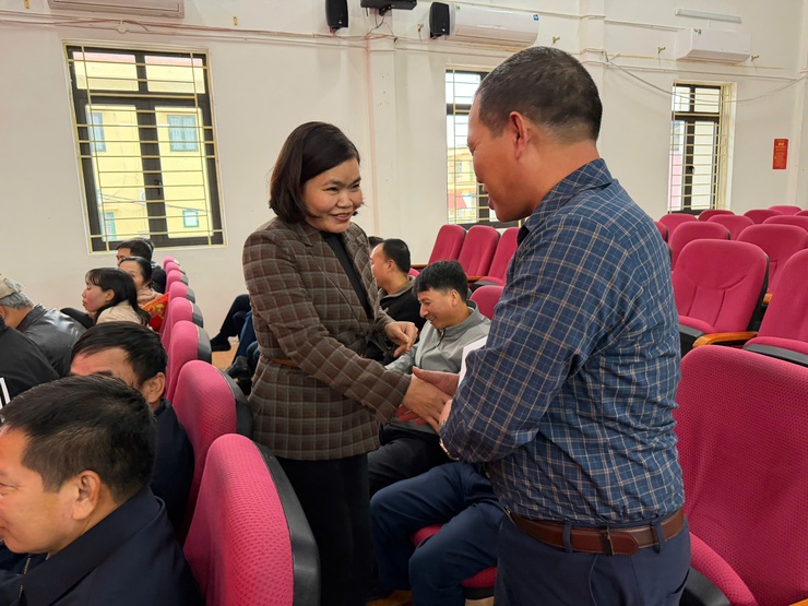 MẶT TRẬN NỘI BÀI GẶP MẶT MỪNG ĐẢNG, MỪNG XUÂN, TRIỂN KHAI NHIỆM VỤ TRƯỚC, TRONG VÀ SAU TẾT BÍNH NGỌ 2026- Ảnh 10.