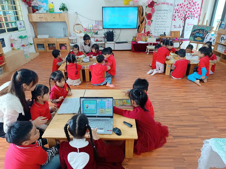 Đẩy mạnh chuyển đổi số, nâng cao chất lượng giáo dục toàn diện tại xã Thượng Phúc- Ảnh 1.