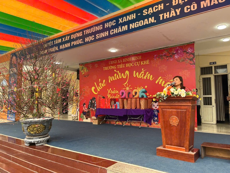 XUÂN BÍNH NGỌ – KHỞI SẮC KHÔNG GIAN TRƯỜNG HỌC, NÂNG TẦM GIÁ TRỊ GIÁO DỤC TẠI BÌNH MINH- Ảnh 7.