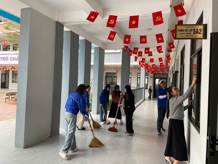 XUÂN BÍNH NGỌ – KHỞI SẮC KHÔNG GIAN TRƯỜNG HỌC, NÂNG TẦM GIÁ TRỊ GIÁO DỤC TẠI BÌNH MINH- Ảnh 1.