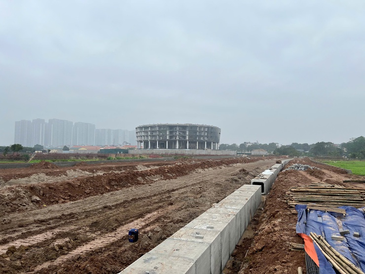 LÃNH ĐẠO PHƯỜNG TÂY MỖ KIỂM TRA TIẾN ĐỘ VÀ ĐỘNG VIÊN ĐƠN VỊ THI CÔNG DỰ ÁN ĐƯỜNG 70- Ảnh 2.