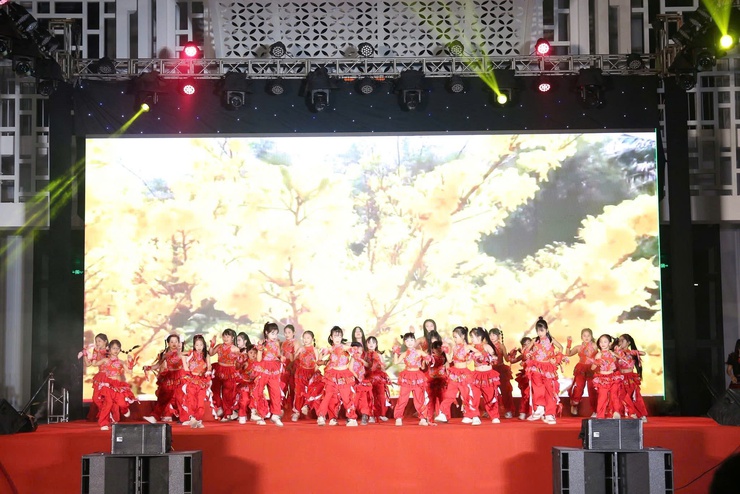 TƯNG BỪNG CHƯƠNG TRÌNH NGHỆ THUẬT " ĐẢNG – MÙA XUÂN – DÂN TỘC" TẠI XÃ SÓC SƠN- Ảnh 4.