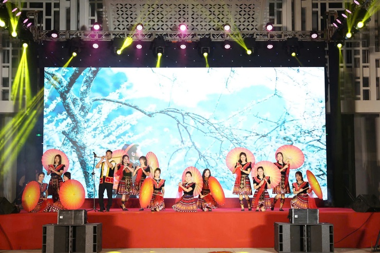 TƯNG BỪNG CHƯƠNG TRÌNH NGHỆ THUẬT " ĐẢNG – MÙA XUÂN – DÂN TỘC" TẠI XÃ SÓC SƠN- Ảnh 5.