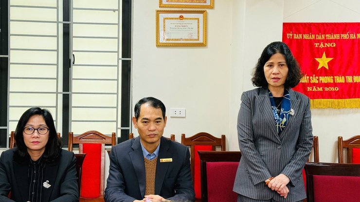 Phường Xuân Phương chủ trì phối hợp cùng Câu lạc bộ Giám đốc Cụm công nghiệp Từ Liêm tặng quà Tết tại Trung tâm Bảo trợ xã hội số 3- Ảnh 3.