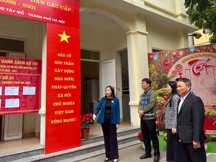 Phường Tây Mỗ: Tập trung cao độ cho công tác chuẩn bị bầu cử đại biểu Quốc hội khóa XVI và đại biểu HĐND các cấp nhiệm kỳ 2026-2031- Ảnh 7.