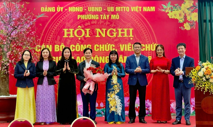 Phường Tây Mỗ tổ chức thành công hội nghị cán bộ, công chức, viên chức, người lao động năm 2026- Ảnh 4.
