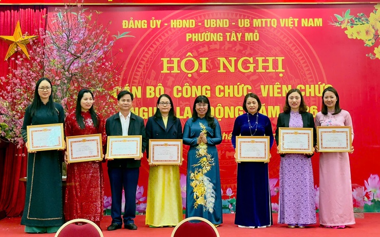 Phường Tây Mỗ tổ chức thành công hội nghị cán bộ, công chức, viên chức, người lao động năm 2026- Ảnh 6.