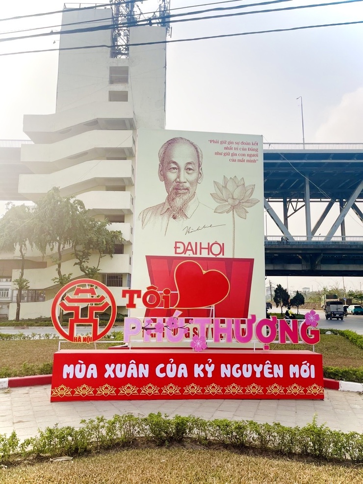 Đường phố Phú Thượng rực rỡ chào đón Xuân Bính Ngọ năm 2026- Ảnh 7.