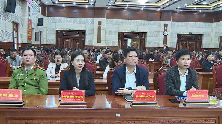 Xã Phúc Thọ quán triệt, triển khai Chương trình hành động thực hiện Nghị quyết Đại hội Đảng các cấp và triển khai nhiệm vụ trọng tâm trước, trong và sau Tết Nguyên đán Bính Ngọ 2026.- Ảnh 4.