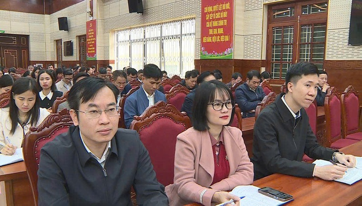 Xã Phúc Thọ quán triệt, triển khai Chương trình hành động thực hiện Nghị quyết Đại hội Đảng các cấp và triển khai nhiệm vụ trọng tâm trước, trong và sau Tết Nguyên đán Bính Ngọ 2026.- Ảnh 6.