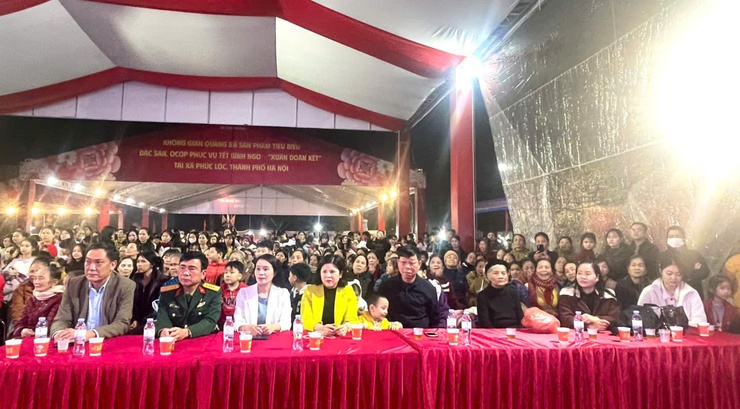 Đoàn Thanh niên xã Phúc Lộc tổ chức chương trình nghệ thuật "Sắc xuân tuổi trẻ"- Ảnh 2.