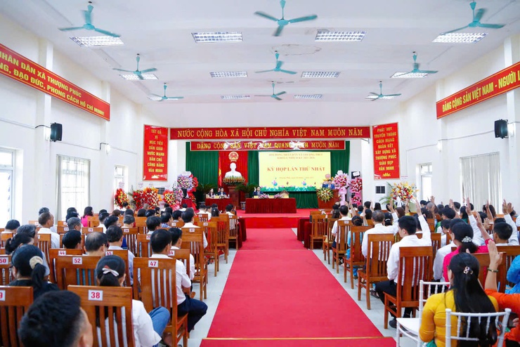 HĐND xã Thượng Phúc – Dấu ấn một năm trách nhiệm, đổi mới và hành động- Ảnh 1.