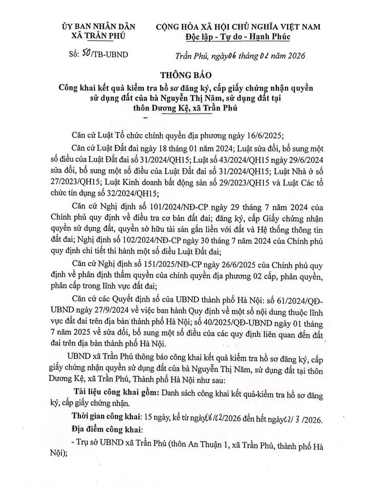 Thông Báo- Ảnh 1.