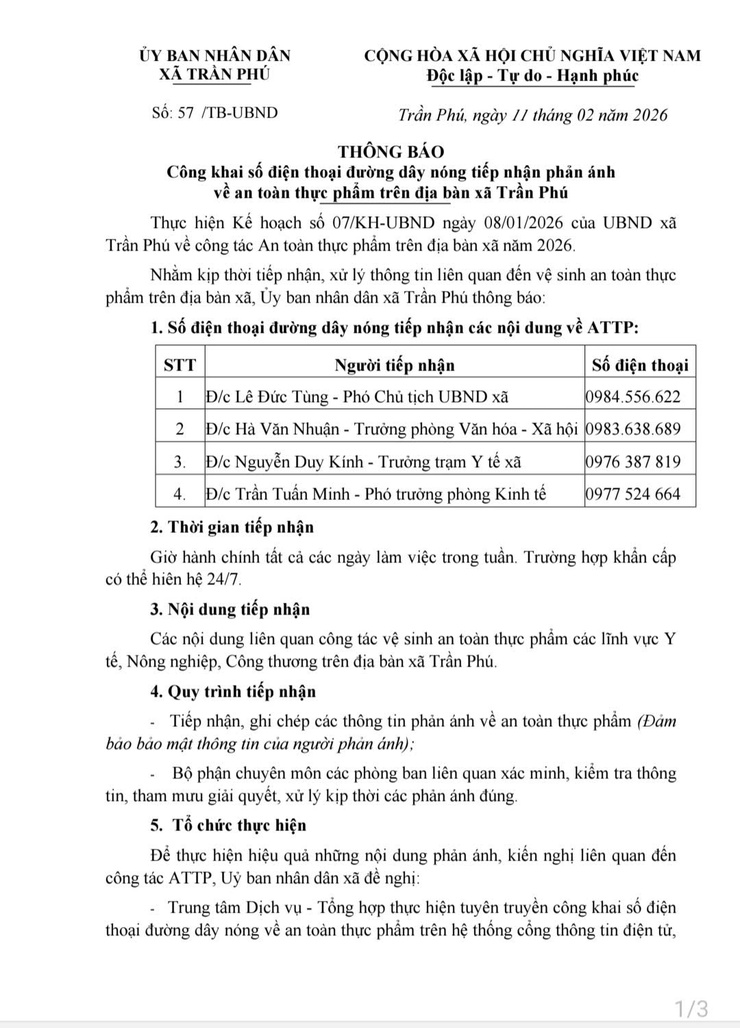 Thông báo- Ảnh 1.