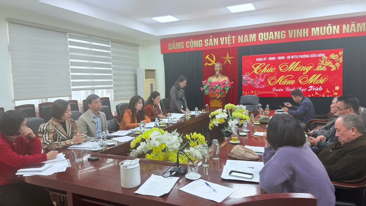 Phường Kiến Hưng giám sát chặt chẽ công tác quản lý và tổ chức Lễ hội Xuân Bính Ngọ 2026- Ảnh 1.