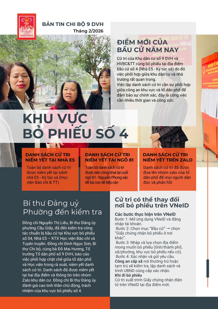 PhườngCầu Giấy tăng cường kiểm tra công tác bầu cử ở cơ sở.- Ảnh 5.