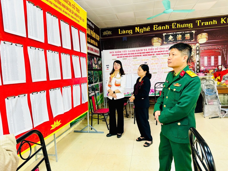 Chặt chẽ, dân chủ trong triển khai quy trình bầu cử tại xã Nam Phù- Ảnh 2.
