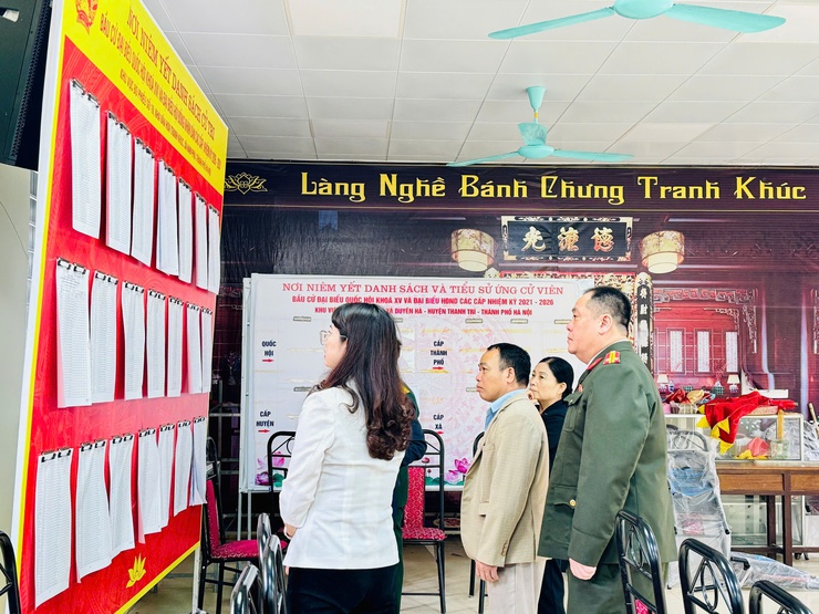 Chặt chẽ, dân chủ trong triển khai quy trình bầu cử tại xã Nam Phù- Ảnh 6.