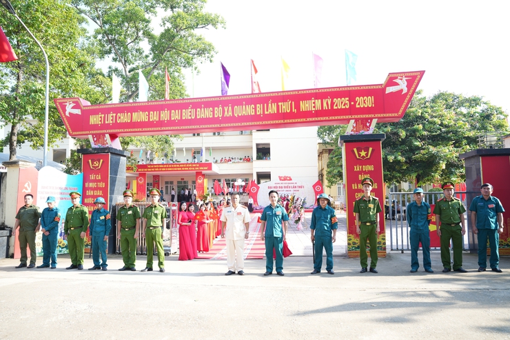 Công an xã Quảng Bị - Giữ trọn bình yên cho nhân dân đón Tết cổ truyền- Ảnh 1.