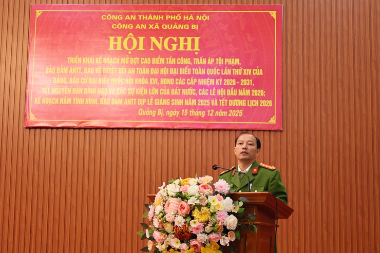 Công an xã Quảng Bị - Giữ trọn bình yên cho nhân dân đón Tết cổ truyền- Ảnh 3.