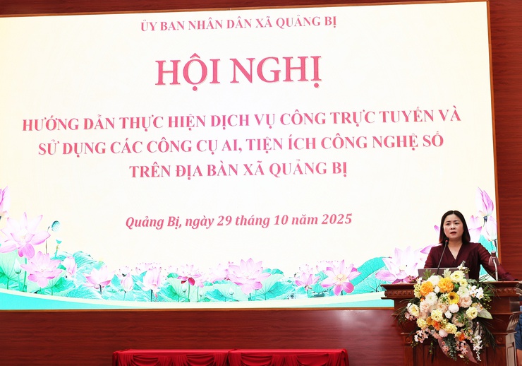 Quảng Bị: bứt phá trong chuyển đổi số - tạo chuyển biến mạnh mẽ trong quản lý, điều hành của hệ thống chính trị

- Ảnh 3.