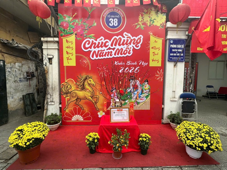 RỘN RÀNG SẮC XUÂN – ĐIỂM CHECK-IN TẾT LAN TỎA KHÔNG KHÍ MỪNG ĐẢNG, MỪNG XUÂN BÍNH NGỌ 2026 TẠI PHƯỜNG BA ĐÌNH- Ảnh 15.