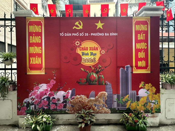 RỘN RÀNG SẮC XUÂN – ĐIỂM CHECK-IN TẾT LAN TỎA KHÔNG KHÍ MỪNG ĐẢNG, MỪNG XUÂN BÍNH NGỌ 2026 TẠI PHƯỜNG BA ĐÌNH- Ảnh 19.