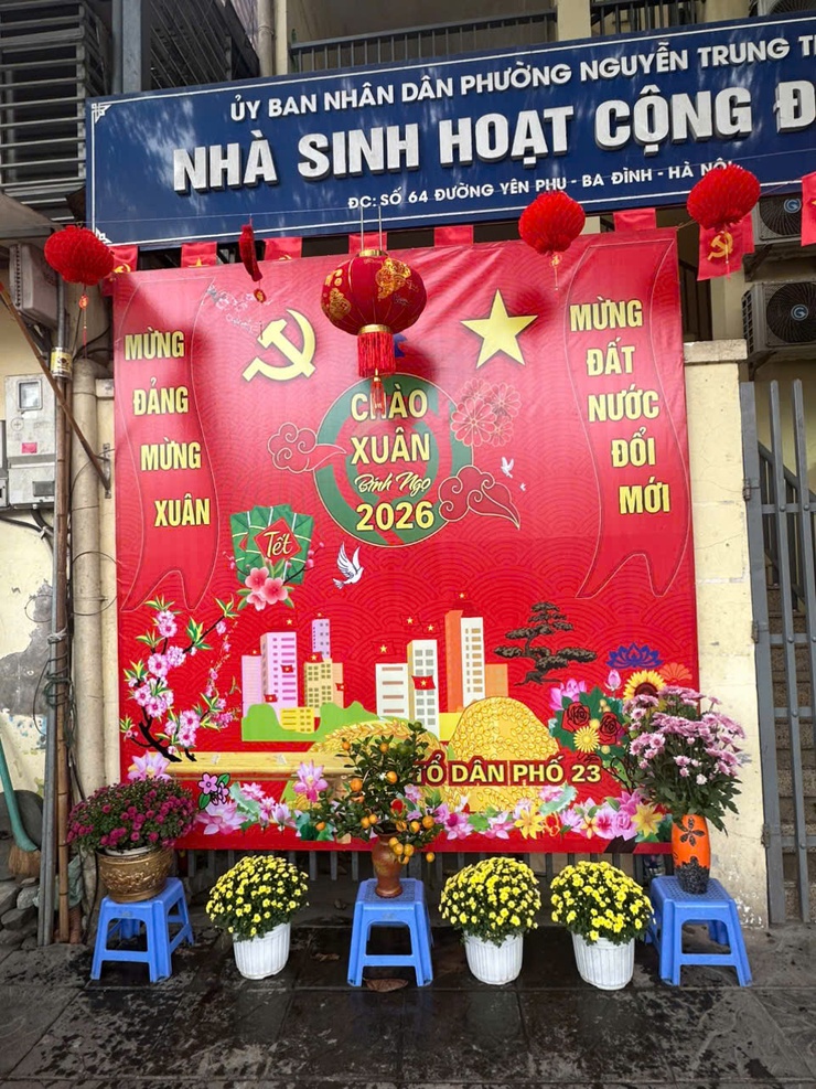 RỘN RÀNG SẮC XUÂN – ĐIỂM CHECK-IN TẾT LAN TỎA KHÔNG KHÍ MỪNG ĐẢNG, MỪNG XUÂN BÍNH NGỌ 2026 TẠI PHƯỜNG BA ĐÌNH- Ảnh 28.