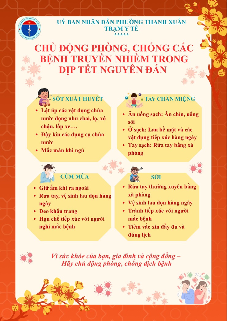Chủ động phòng, chống dịch bệnh trong dịp Tết Nguyên đán Bính Ngọ năm 2026- Ảnh 1.