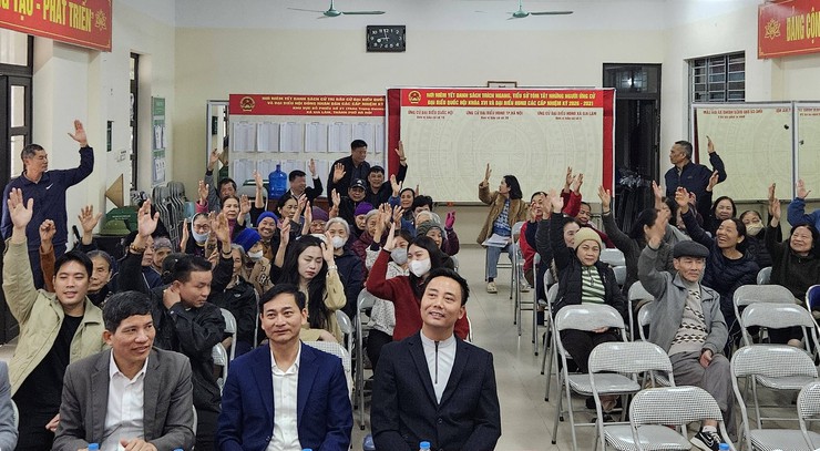 Uỷ ban Nhân dân - Ủy ban MTTQ Việt Nam xã Gia Lâm tổ chức Hội nghị lấy ý kiến nhận xét và tín nhiệm của cử tri nơi cư trú đối với người ứng cử đại biểu HĐND các cấp, nhiệm kỳ 2026–2031.- Ảnh 5.