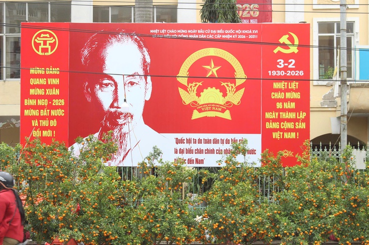 Phường Phú Lương rực rỡ cờ hoa chào mừng tết Nguyên đán Bính Ngọ 2026- Ảnh 6.