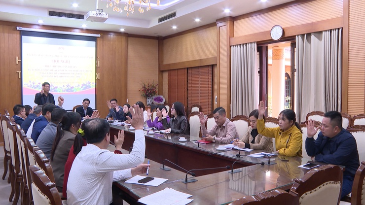 Thanh Trì tổ chức Hội nghị hiệp thương lần thứ ba, chuẩn bị bầu cử HĐND nhiệm kỳ 2026–2031- Ảnh 1.