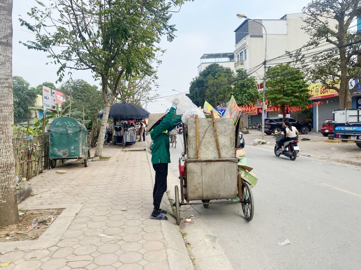 XÃ QUỐC OAI RA QUÂN TỔNG VỆ SINH MÔI TRƯỜNG, HUY ĐỘNG TỐI ĐA PHƯƠNG TIỆN, MÁY MÓC ĐÓN TẾT NGUYÊN ĐÁN- Ảnh 10.