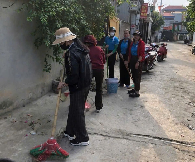 Tiến Thắng khi ý Đảng lòng dân hòa quyện trong sắc xuân sạch – đẹp- Ảnh 1.