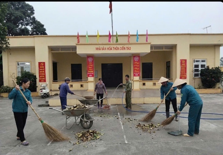 Tiến Thắng khi ý Đảng lòng dân hòa quyện trong sắc xuân sạch – đẹp- Ảnh 3.