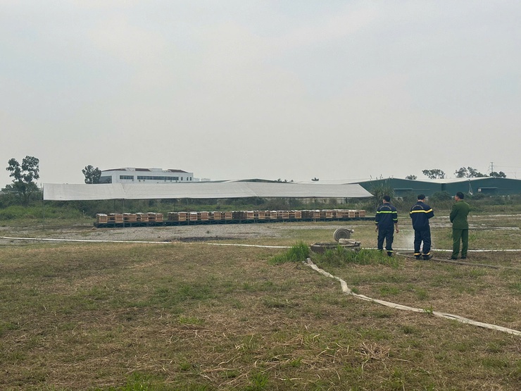 Lãnh đạo xã kiểm tra công tác chuẩn bị cho đêm Giao thừa - Ảnh 5.